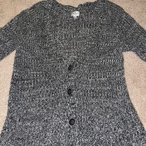 Chunky knitted cardigan